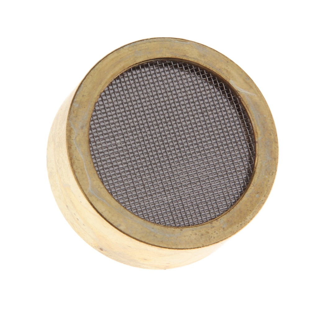 Aluminum Alloy Condenser Microphone Cartridge Capsule Replacements Large Diaphragm Microph Electric Instrument Parts Golden