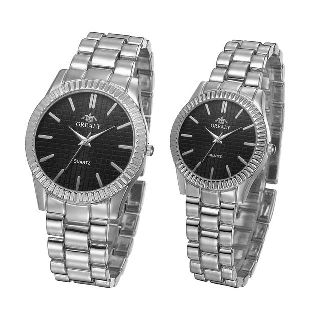 Couple Watch 2019 Mens Watches Top Brand Luxury Quartz Watch Women Clock Ladies Dress Wristwatch Fashion Casual lovers Watch