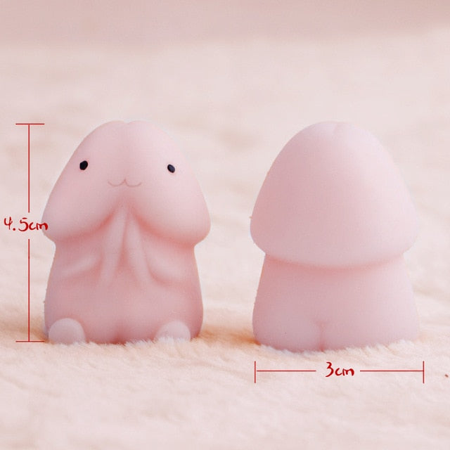 Squishy Penis Dick Shape Toy Slow Rising Stress Relief Toys Slow Rebound PU Decompression Relax Pressure Toys Interesting Gifts