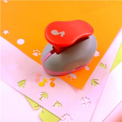 free ship flower furador 5*3*4.5cm diy paper cut Eva Foam Maker puncher scrapbooking labor saving for kid hole punch Embossing