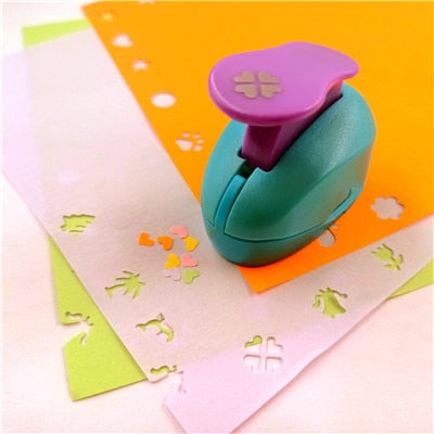 free ship flower furador 5*3*4.5cm diy paper cut Eva Foam Maker puncher scrapbooking labor saving for kid hole punch Embossing