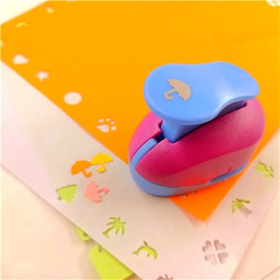 free ship flower furador 5*3*4.5cm diy paper cut Eva Foam Maker puncher scrapbooking labor saving for kid hole punch Embossing