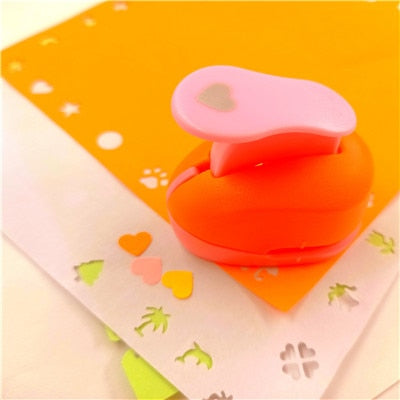 free ship flower furador 5*3*4.5cm diy paper cut Eva Foam Maker puncher scrapbooking labor saving for kid hole punch Embossing