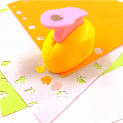 free ship flower furador 5*3*4.5cm diy paper cut Eva Foam Maker puncher scrapbooking labor saving for kid hole punch Embossing