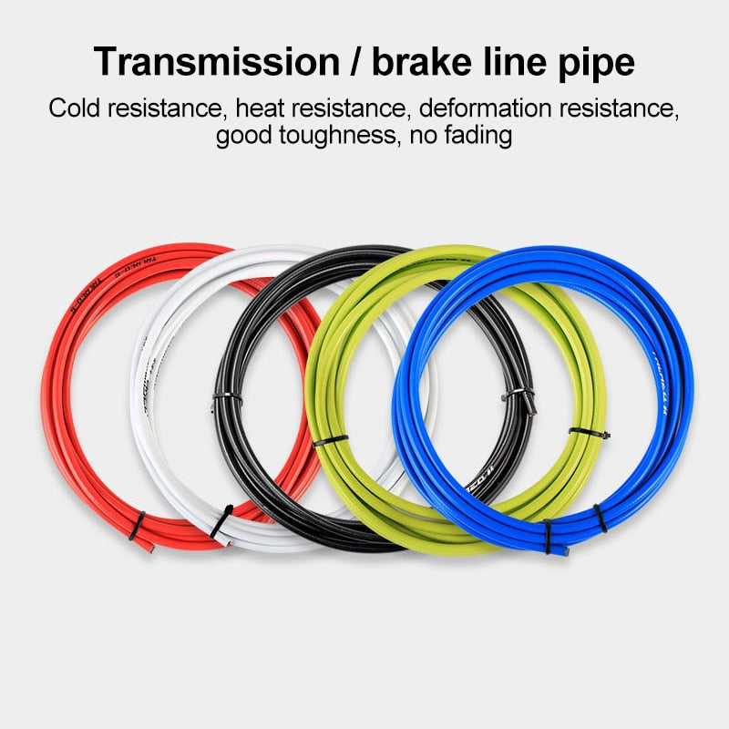 3m Wire For Bicycle Bike Shifters Derailleur Brake Cables Shift Cable Tube 4mm/5mm MTB Road Bike Shifter Brake Cable Line Pipe