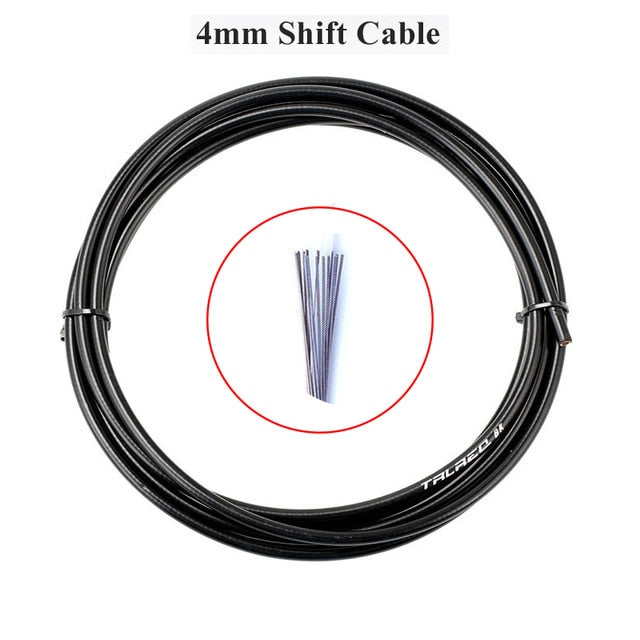 3m Wire For Bicycle Bike Shifters Derailleur Brake Cables Shift Cable Tube 4mm/5mm MTB Road Bike Shifter Brake Cable Line Pipe