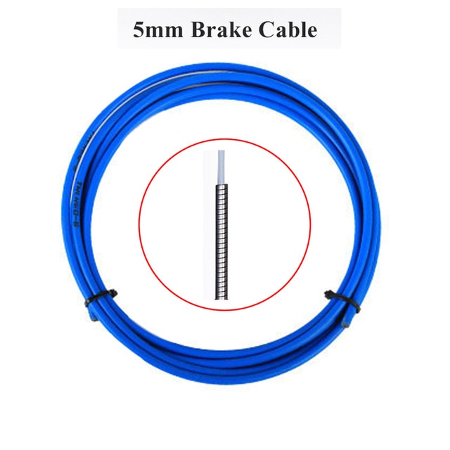 3m Wire For Bicycle Bike Shifters Derailleur Brake Cables Shift Cable Tube 4mm/5mm MTB Road Bike Shifter Brake Cable Line Pipe