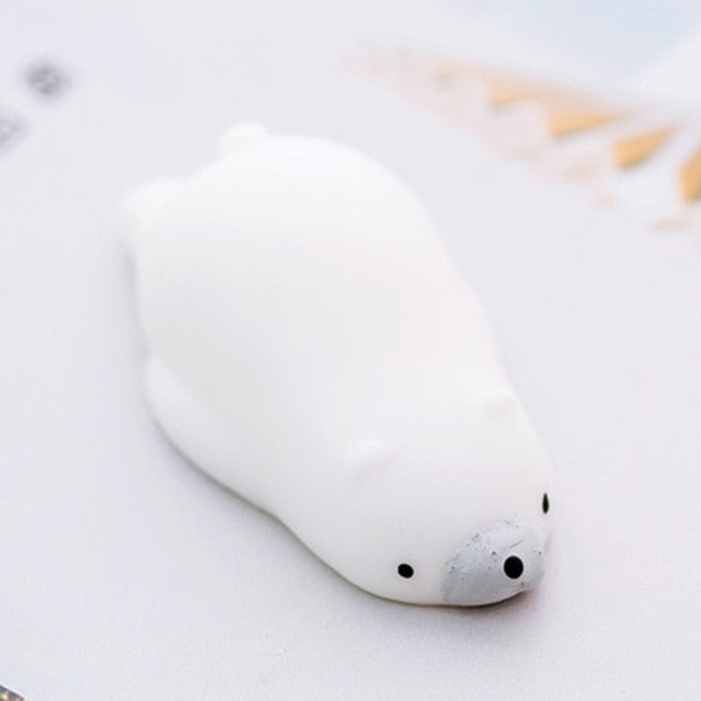 Kawaii Mochi Squishy Pack Mini Animal Antistress Ball Squeeze Toys Squishi Rising Stress Relief Squishy Toy Pets Fun Gifts Kids