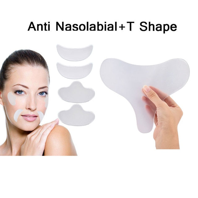 Chest Wrinkle Removal Pad Anti-wrinkle Stickers Frown Lines Treatment Anti-aging Lifting Forehead Line Moisture Patch Skin Care