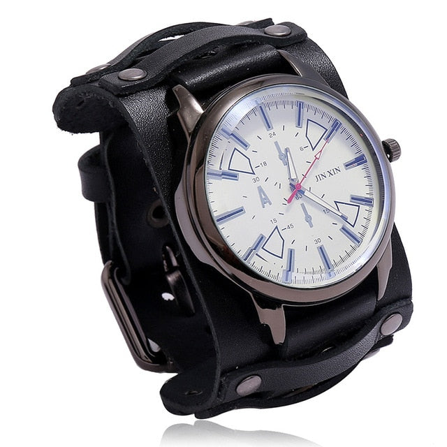 Jessingshow Men Watch Luxury Wristwatch Quartz Wristwatches Fashion Blue Glass Punk Style Mens Watches Relogio Masculino