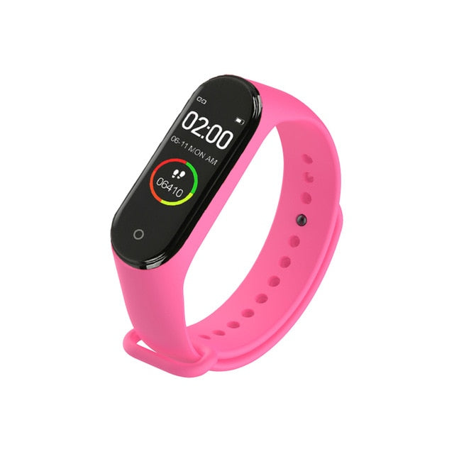 M4 Smart Watchs Sport Wristbands For Women LED Screen Fitness Traker Bluetooth Waterproof Lady Watchs Sports Brand digital watch