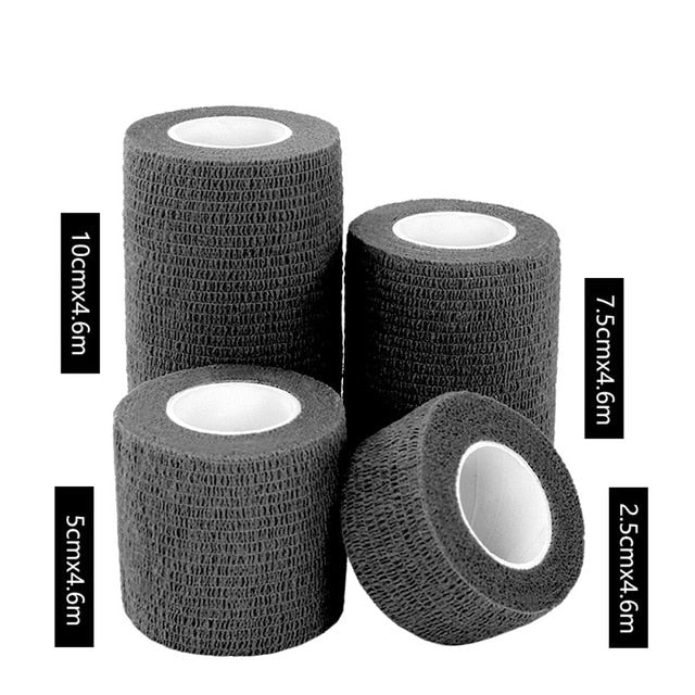 1 Pcs Printed Medical Self Adhesive Elastic Bandage 4.6m Colorful Sports Wrap Tape for Finger Joint Knee First Aid Kit Pet Tape