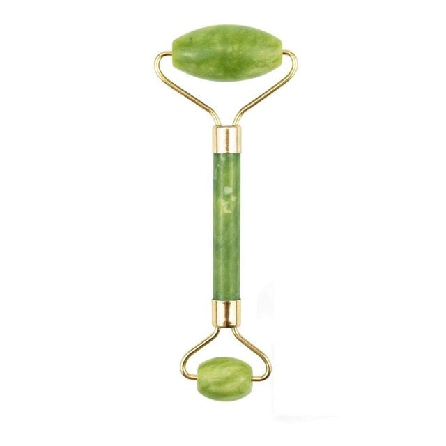 Natural Jade Massage Roller Guasha Board SPA Scraper Stone Facial Anti-wrinkle Treatment Body Facial Massager Health Care Tools