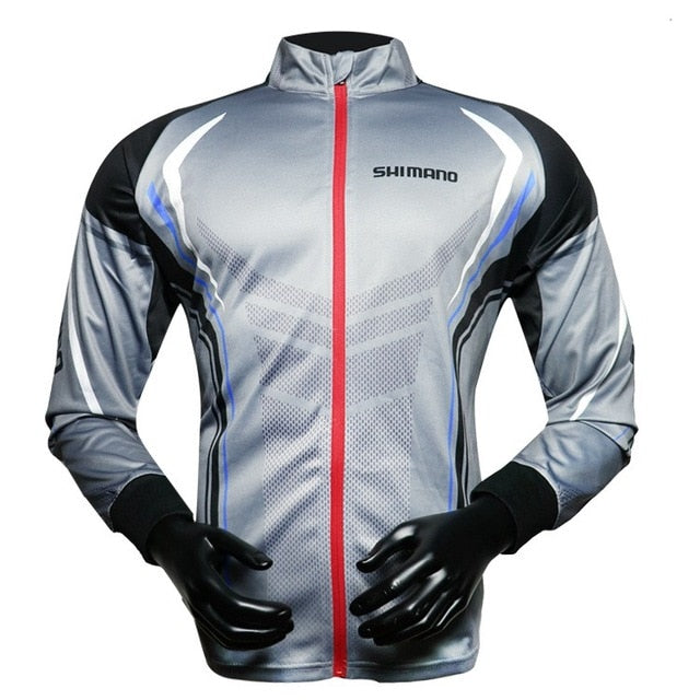 Shimano Shirt Fishing Clothing Long Sleeve  Breathable Quick Dry cycling camping hiking Clothes peace face neck