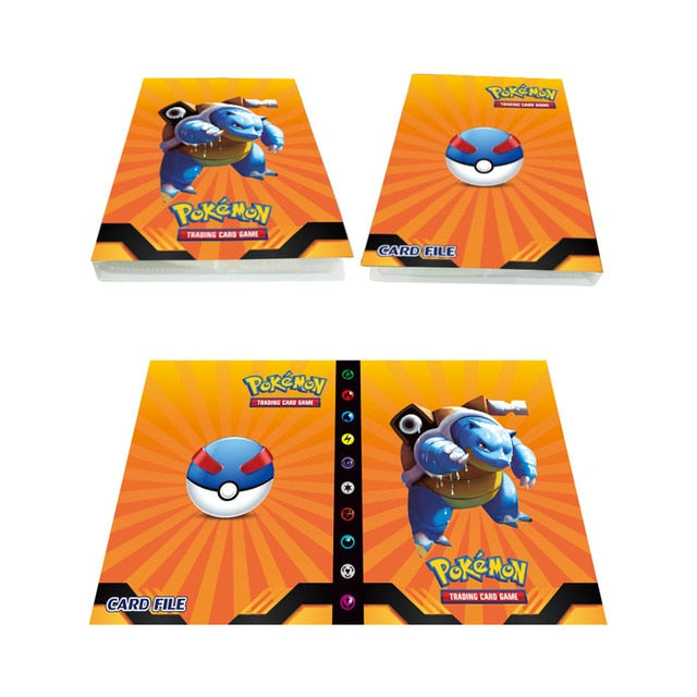 TAKARA TOMY Pokemon Card Holder Book Album Playing Gx Pokemon Cards Box 240pcs Holder Pokemon Card Holder Card Case