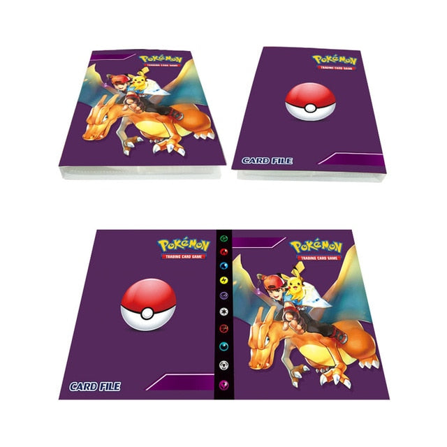 TAKARA TOMY Pokemon Card Holder Book Album Playing Gx Pokemon Cards Box 240pcs Holder Pokemon Card Holder Card Case