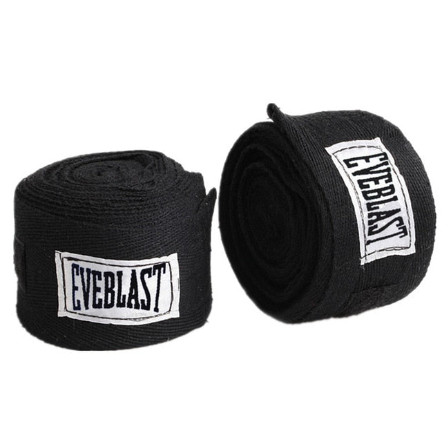 2 Rolls 3M Cotton Sports Strap Boxing Bandage Sanda Muay Thai Taekwondo Hand Gloves Wraps Boxing Handwraps for Training Bandages