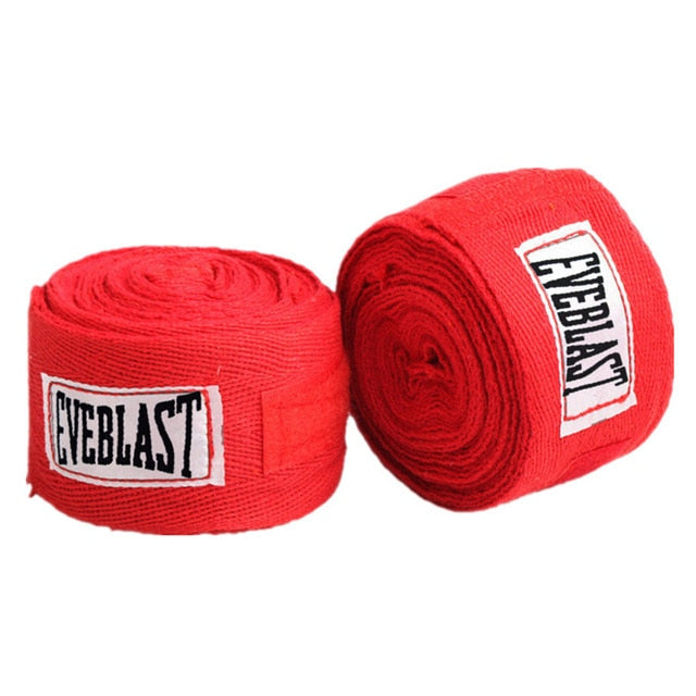 2 Rolls 3M Cotton Sports Strap Boxing Bandage Sanda Muay Thai Taekwondo Hand Gloves Wraps Boxing Handwraps for Training Bandages