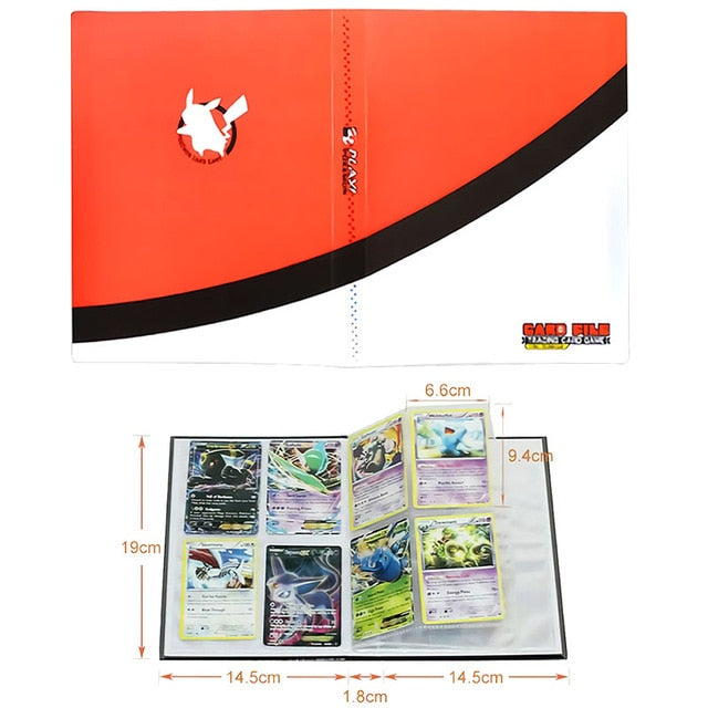 Pokemon Cards Album Book Cartoon TAKARA TOMY Anime New 80/240PCS Game Card VMAX GX EX Holder Collection Folder Kid Cool Toy Gift