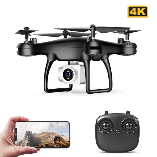 Drone 4k Profesional with Camera WIFI FPV RC Quadrocopter Drones Aerial Photography Ultra-Long Life Detachable Camera Dron Toy