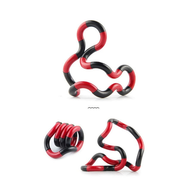 Fidget Anti Stress Toy Twist Adult Decompression Toy Child Deformation Rope Perfect for Stress Kids to Play Colorful Toys