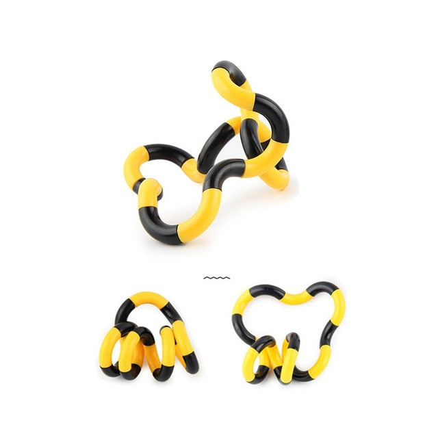 Fidget Anti Stress Toy Twist Adult Decompression Toy Child Deformation Rope Perfect for Stress Kids to Play Colorful Toys