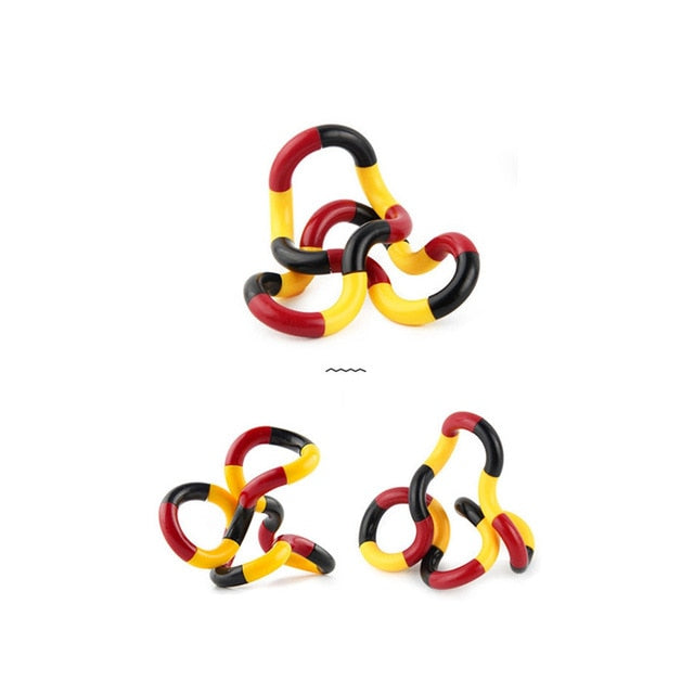 Fidget Anti Stress Toy Twist Adult Decompression Toy Child Deformation Rope Perfect for Stress Kids to Play Colorful Toys