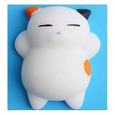 Mochi Squishy Animal Toys Stress Relief Toys Mochi Animals Toys  Mini Animals Cat Cute Kawaii Decompression Toy Christmas Gift