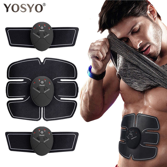 EMS Wireless Muscle Stimulator Trainer Smart Fitness Abdominal Training Electric Weight Loss Stickers Body Slimming Massager