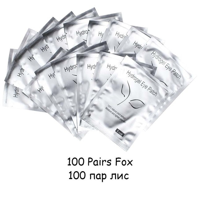 10/20/50/100 Pairs Eyelash Extension Paper Patch Grafted Eye Stickers Eyelash Under Eye Pads Lint Free Hydrating Eye Paper Patch