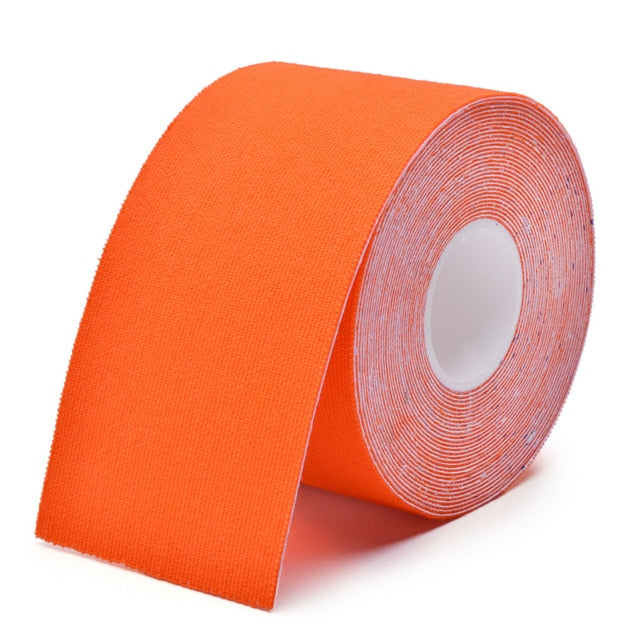 5 Size Kinesiology Tape Muscle Bandage Sports Cotton Elastic Adhesive Strain Injury Tape Knee Muscle Pain Relief Stickers