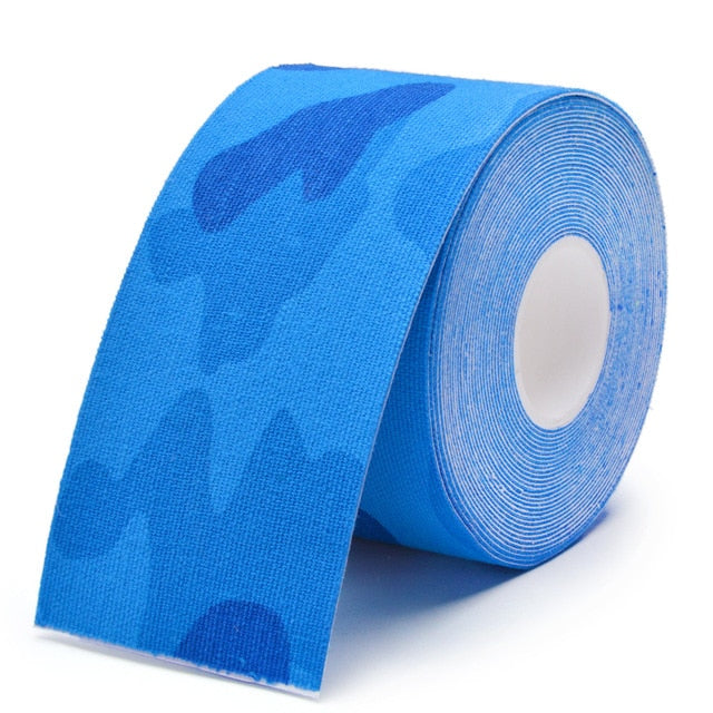 5 Size Kinesiology Tape Muscle Bandage Sports Cotton Elastic Adhesive Strain Injury Tape Knee Muscle Pain Relief Stickers