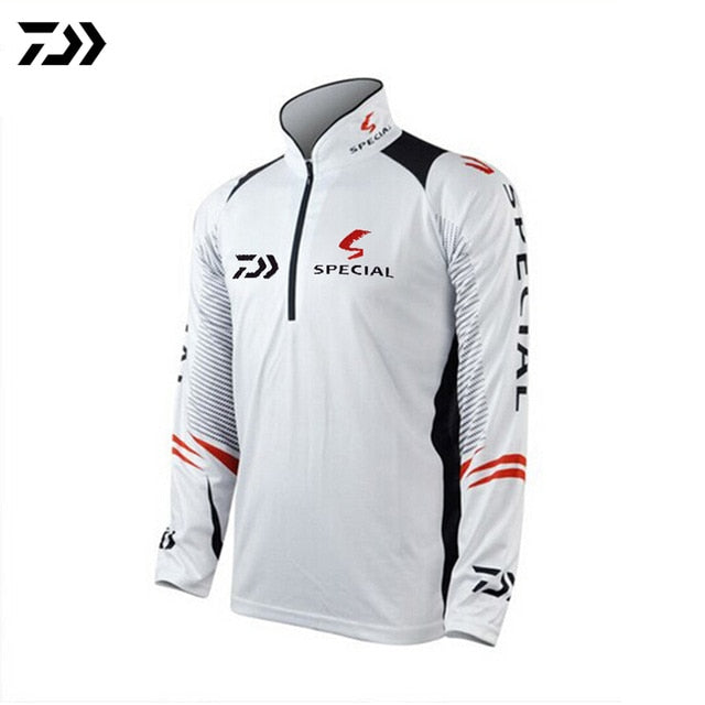 Daiwa Professional Fishing Hoodie Anti-UV Sunscreen Sun Protection Clothing Fishing Shirt Breathable Quick Dry Fishing Clothes