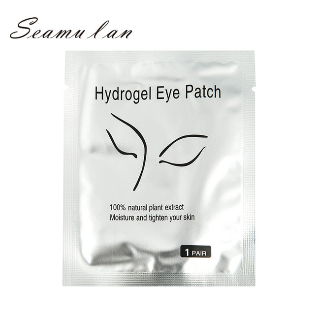 50pairs/Lots Eye Paper Patches for Eyelash Extension  Grafted Eyelashes Under Eye Pads Lint Free Stickers Makeup  False Eyelash