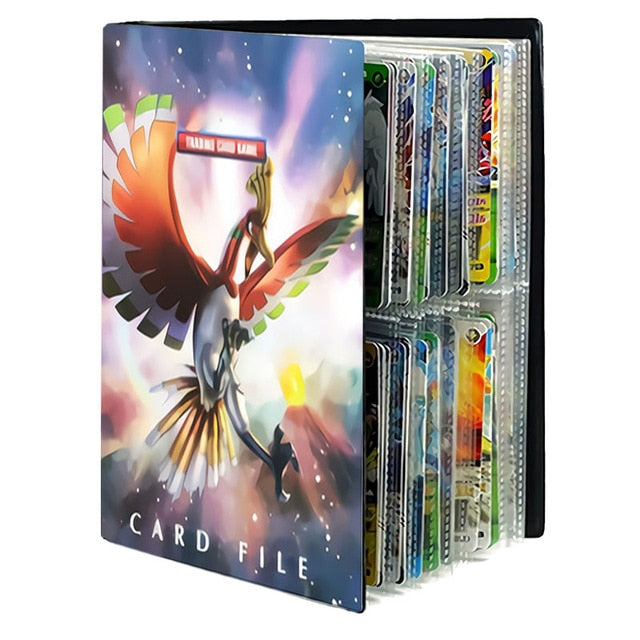 240pcs Cartoon Anime Pokemon Cards Album Book Game Card EX GX Collectors Binder Folder Children Loaded List Holder Capacity Toys