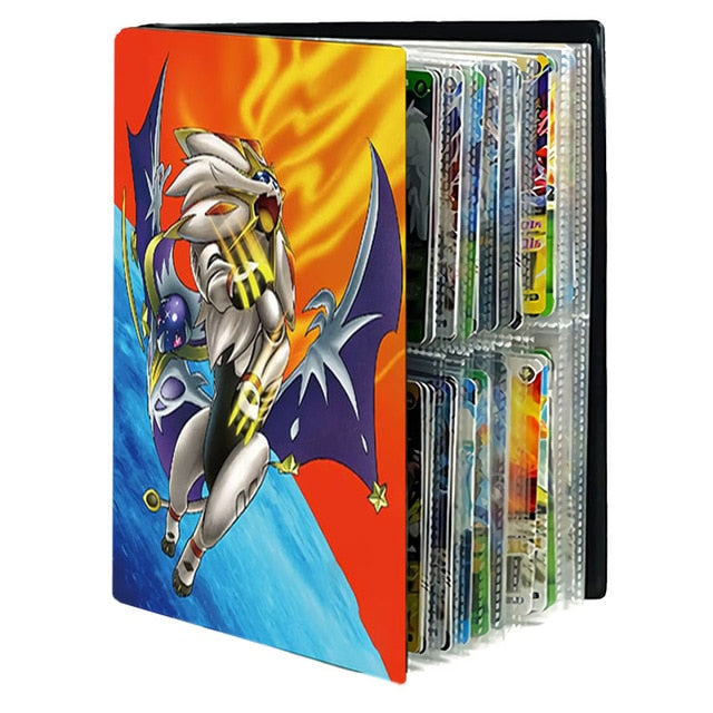 240pcs Cartoon Anime Pokemon Cards Album Book Game Card EX GX Collectors Binder Folder Children Loaded List Holder Capacity Toys