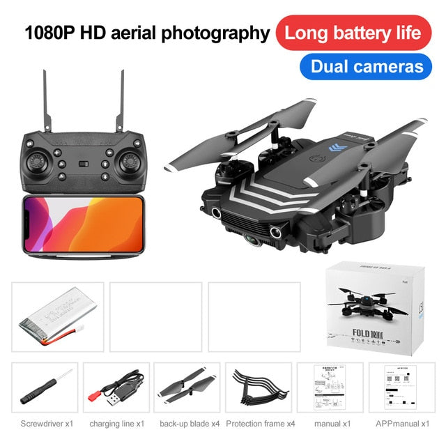 2021 New RC Drone LS11PRO WIFI FPV With 4K HD Camera Hight Hold Mode One Key Return Foldable Arm Quadcopter Drone For Gift