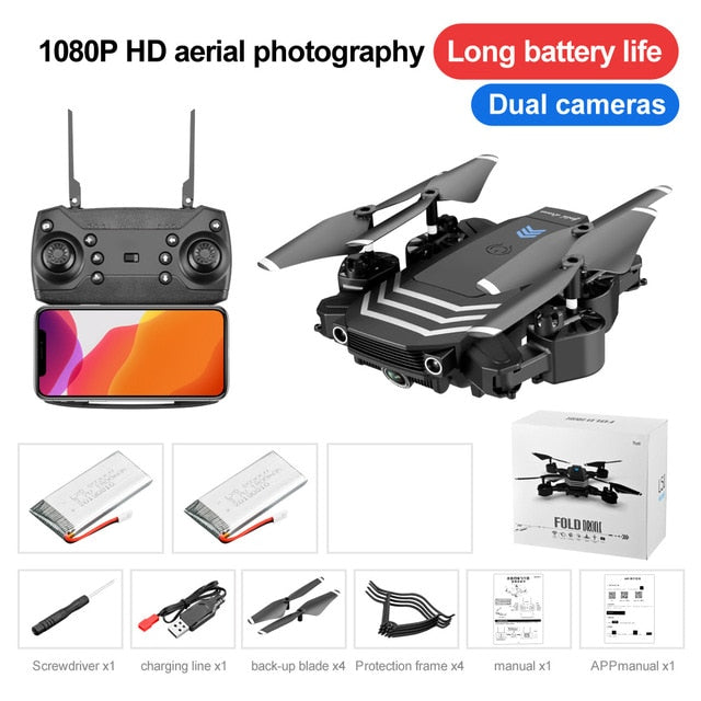 2021 New RC Drone LS11PRO WIFI FPV With 4K HD Camera Hight Hold Mode One Key Return Foldable Arm Quadcopter Drone For Gift