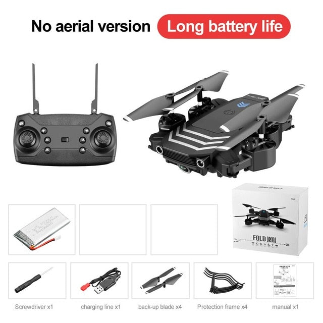 2021 New RC Drone LS11PRO WIFI FPV With 4K HD Camera Hight Hold Mode One Key Return Foldable Arm Quadcopter Drone For Gift