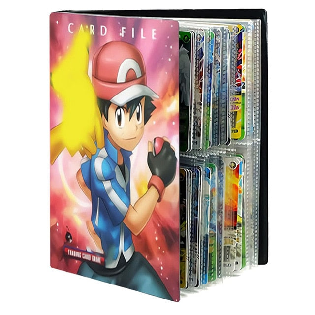 240Pcs Pokemon Cards Album Book Cool Collections Cartoon Anime Game Binder Folder Top Loaded List Toys Gift for Children