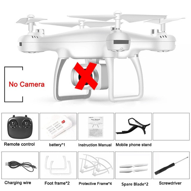 Drone 4k Profesional with Camera WIFI FPV RC Quadrocopter Drones Aerial Photography Ultra-Long Life Detachable Camera Dron Toy