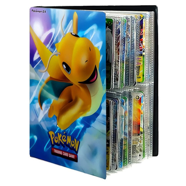 240Pcs Pokemon Cards Album Book Cool Collections Cartoon Anime Game Binder Folder Top Loaded List Toys Gift for Children