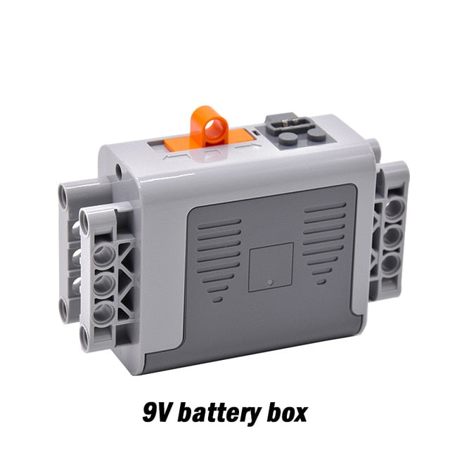 High-tech Power Function Extension Wire Servo Train Motor IR Remote Control Receiver Battery Box Parts For DIY Car Truck Creator