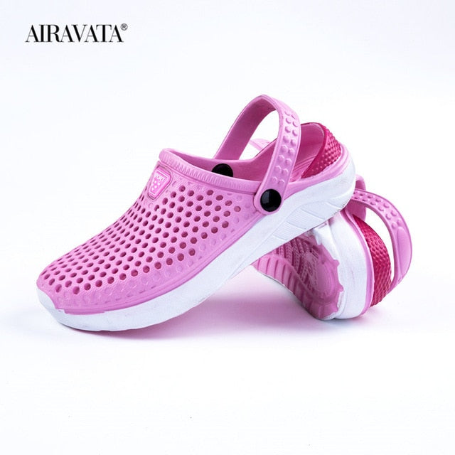 Unisex Summer Beach Sandals Ladies Clogs Slipper Men Flat Anti-Slip Flip Flops for Women